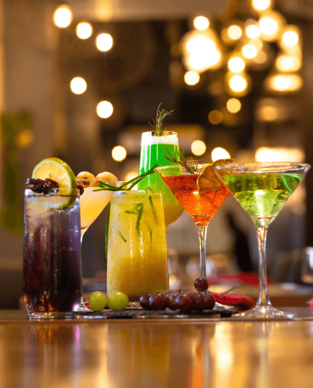 Chef working on a dish